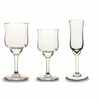 Capri stemware emanates a majestic grace with its ornate bulbous bowl and elongated stem, a design inspired by 'Lilly of the Valley'. The glass was originally created in the latter part of the 19th century for the Maharani of Baroda of India. Capri stemware emanates a majestic grace with its ornate bulbous bowl and elongated stem, a design inspired by 'Lilly of the Valley'. The glass was originally created in the latter part of the 19th century for the Maharani of Baroda of India.