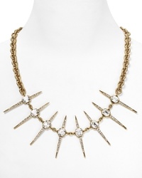 Elizabeth Cole Dagger Necklace with Swarovski Crystals, 20 Elizabeth Cole Dagger Necklace with Swarovski Crystals, 20