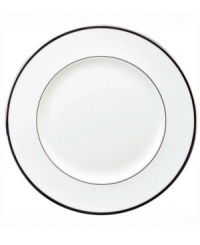 In 18th century England, Josiah Wedgwood, creator of the world famous Wedgwood ceramic ware, established a tradition of outstanding craftsmanship and artistry which continues today. The classically simple heirloom-quality Sterling dinner plates from Wedgwood's dinnerware and dishes collection are designed for formal entertaining, in pristine white bone china banded with polished platinum. In 18th century England, Josiah Wedgwood, creator of the world famous Wedgwood ceramic ware, established a tradition of outstanding craftsmanship and artistry which continues today. The classically simple heirloom-quality Sterling dinner plates from Wedgwood's dinnerware and dishes collection are designed for formal entertaining, in pristine white bone china banded with polished platinum.