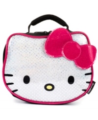 She can take Hello Kitty out to lunch with this fashionably functional lunchbox. She can take Hello Kitty out to lunch with this fashionably functional lunchbox.