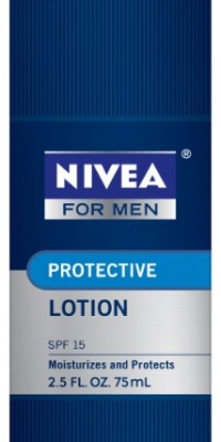 Nivea for Men Skin Essentials Protective Lotion, SPF 15, 2.5-Ounce Tubes (Pack of 4) Nivea for Men Skin Essentials Protective Lotion, SPF 15, 2.5-Ounce Tubes (Pack of 4)