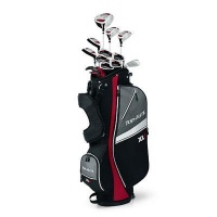 Top Flite XL+ Complete Golf Set (18-Piece, Right Hand, Black/Red/Grey) Top Flite XL+ Complete Golf Set (18-Piece, Right Hand, Black/Red/Grey)