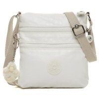 Kipling Alvar Minibag Coated, Pearlized White, One Size Kipling Alvar Minibag Coated, Pearlized White, One Size