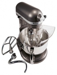 KitchenAid KP26M1XPM Professional 600 Series 6-Quart Stand Mixer, Pearl Metallic