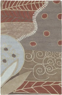 Area Rug 8x11 Rectangle Contemporary Moss Color - Surya Artist Studio Rug from RugPal Area Rug 8x11 Rectangle Contemporary Moss Color - Surya Artist Studio Rug from RugPal