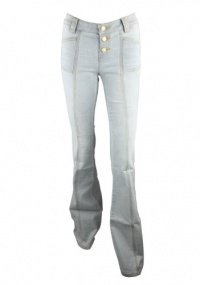 Rachel Zoe Womens Campbell Flare Button Fly Jeans