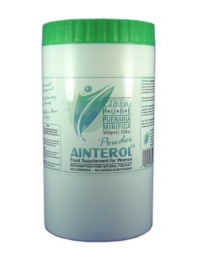 Ainterol Pueraria Mirifica Powder 500gm Cheapest Price Per Milligram - Equivalent to 10 Bottles of Our Capsules and Is More Then a 16 Month Supply! 100% Pure Vegetarian Capsules From Thailand