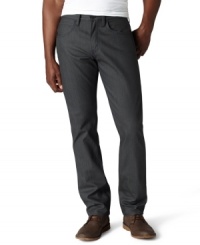 Looking good is easy like Sunday mornings in these dressy, slim fit jeans from Levi's. Looking good is easy like Sunday mornings in these dressy, slim fit jeans from Levi's.