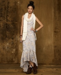 Smoothly rendered in a subtle floral print, Denim & Supply Ralph Lauren's charming slip dress can be gracefully dressed up or down for a night out on the town or with a pair of rustic ankle boots. Smoothly rendered in a subtle floral print, Denim & Supply Ralph Lauren's charming slip dress can be gracefully dressed up or down for a night out on the town or with a pair of rustic ankle boots.