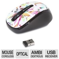 Microsoft Wireless Mobile Mouse 3500 Artist Series - Jamison Microsoft Wireless Mobile Mouse 3500 Artist Series - Jamison