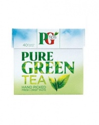 PG Tips Pure Green Tea Bags, 40-Count (Pack of 2)