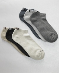 More socks means less laundry. Stock up with this six-pack of cushioned low athletic socks perfect for the active guy.