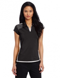 Adidas Golf Women's Climacool 3-stripes Polo Adidas Golf Women's Climacool 3-stripes Polo
