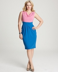 This anna scholz georgette dress is defined by its elegant drape and sweet color combination. Add your own belt to make this sensational look your own. This anna scholz georgette dress is defined by its elegant drape and sweet color combination. Add your own belt to make this sensational look your own.