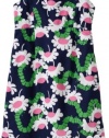 Lilly Pulitzer Girls 7-16 Carolina Dress, Brighty Navy Yum Yum, 7