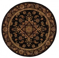 Safavieh Rugs Persian Court Collection PC119A-6R Black/Red 6' x 6' Round Safavieh Rugs Persian Court Collection PC119A-6R Black/Red 6' x 6' Round