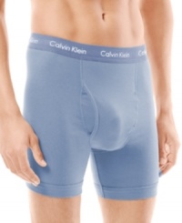 An instant classic from Calvin Klein. This two pack combines boxer-like freedom and brief-like support. An instant classic from Calvin Klein. This two pack combines boxer-like freedom and brief-like support.