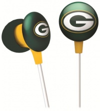 iHip NFF10200GBP NFL Green Bay Packers Mini Ear Buds, Green/Yellow iHip NFF10200GBP NFL Green Bay Packers Mini Ear Buds, Green/Yellow