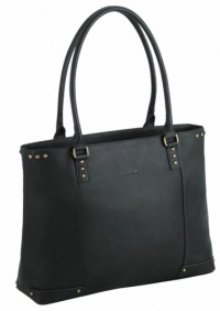 Solo 15.4- Inch Womens Leather Laptop Carryall (Dark Brown) Solo 15.4- Inch Womens Leather Laptop Carryall (Dark Brown)