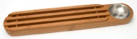 Lipper International Bamboo Bread Board with Stainless Steel Dipping Cup Lipper International Bamboo Bread Board with Stainless Steel Dipping Cup