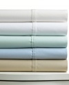 Soothing sleep. This 1000-thread count Windsor sheet set exudes pure luxury and comfort with single-ply construction and your choice of five muted hues.