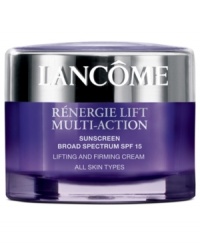 Introducing Super Lifting partners from the #1 Anti-Aging franchise. Redefine facial contours with new multi-action lifting and firming effects. With time, alterations in the skin's structure can affect firmness causing the skin to lose its youthful quality. A visible improvement in skin tightening helps restore skin's youthful look. Rénergie Lift Multi-Action features Multi-Tension technology, designed to target skin layers.* Introducing Super Lifting partners from the #1 Anti-Aging franchise. Redefine facial contours with new multi-action lifting and firming effects. With time, alterations in the skin's structure can affect firmness causing the skin to lose its youthful quality. A visible improvement in skin tightening helps restore skin's youthful look. Rénergie Lift Multi-Action features Multi-Tension technology, designed to target skin layers.*
