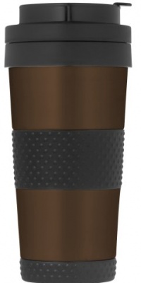 Thermos Nissan 14-Ounce Stainless-Steel Tumbler, Espresso Thermos Nissan 14-Ounce Stainless-Steel Tumbler, Espresso