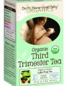 Earth Mama Angel Baby Organic Third Trimester Tea, 16 Teabags/Box  (Pack of 3)