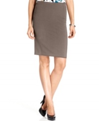 AGB's classic pencil skirt is the foundation for a stylish array of ensembles!