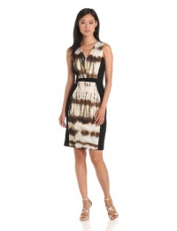 Rachel Roy Collection Women's Marble Tie Dye Denim Dress