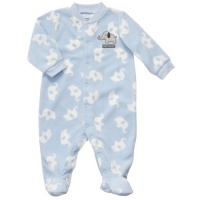 Carters Infant Boys Mommy's Big Guy Blue Elephant Sleep & Play, Size Preemie Carters Infant Boys Mommy's Big Guy Blue Elephant Sleep & Play, Size Preemie