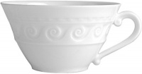 Bernardaud Louvre White Teacup Bernardaud Louvre White Teacup