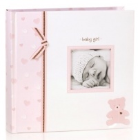 Pearhead Lil' Peach Bear Photo Album, Pink Pearhead Lil' Peach Bear Photo Album, Pink
