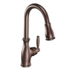 Moen 7185ORB Brantford One-Handle High Arc Pull-down Kitchen Faucet, Oil Rubbed Bronze