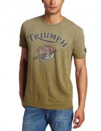 Lucky Brand Mens Men's Triumph Tiger Graphic Tee