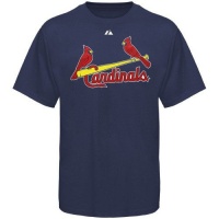 St. Louis Cardinals Navy Wordmark T-Shirt St. Louis Cardinals Navy Wordmark T-Shirt