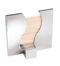 Oggi Stainless Steel Toothpick Holder Oggi Stainless Steel Toothpick Holder