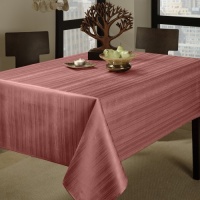 Benson Mills Flow Spillproof 60-Inch by 120-Inch Fabric Tablecloth, Brick Benson Mills Flow Spillproof 60-Inch by 120-Inch Fabric Tablecloth, Brick