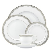 Lenox 837585 Bloomfield 5-Piece Place Setting, White Lenox 837585 Bloomfield 5-Piece Place Setting, White