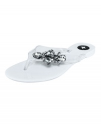 A statement jewel meets summer jellies. BCBGeneration's Darci sandals will put the sparkle back in your step. A statement jewel meets summer jellies. BCBGeneration's Darci sandals will put the sparkle back in your step.