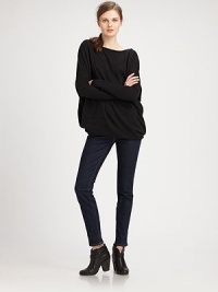 Luxurious take on a wardrobe essential, this soft cashmere boatneck has dropped shoulders, ribbed sleeves and a length that hits below the hips. BoatneckDropped shouldersLong sleevesLonger length hits below the hipsCashmereDry cleanImportedModel shown is 5'9½ (176cm) wearing US size Small. Luxurious take on a wardrobe essential, this soft cashmere boatneck has dropped shoulders, ribbed sleeves and a length that hits below the hips. BoatneckDropped shouldersLong sleevesLonger length hits below the hipsCashmereDry cleanImportedModel shown is 5'9½ (176cm) wearing US size Small.