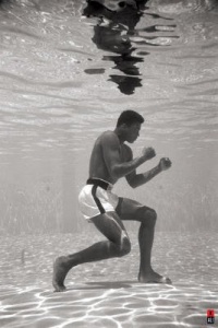 Muhammad Ali Under Water Sports Poster Print - 24x36 Photography Poster Print, 24x36 Muhammad Ali Under Water Sports Poster Print - 24x36 Photography Poster Print, 24x36