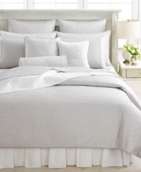 Lending an absolutely enchanting allure to the bedroom, this Pave sham from Barbara Barry features delicate clusters of flowers and leaves for a beautiful presentation. Lending an absolutely enchanting allure to the bedroom, this Pave sham from Barbara Barry features delicate clusters of flowers and leaves for a beautiful presentation.