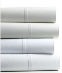 Barbara Barry Bedding, Pair of Sublime Sateen 310 Thread Count Dew White Standard Pillowcases Barbara Barry Bedding, Pair of Sublime Sateen 310 Thread Count Dew White Standard Pillowcases