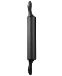 A polypropylene rolling pin designed for smooth rolling and comfortable use. Rustproof steel rod for balanced weight. Good Grips ergonomic handles. Measures 8Wx2.75Hx22L. A polypropylene rolling pin designed for smooth rolling and comfortable use. Rustproof steel rod for balanced weight. Good Grips ergonomic handles. Measures 8Wx2.75Hx22L.