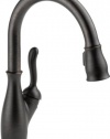 Delta 9178-RB-DST Leland Single Handle Pull-Down Kitchen Faucet, Venetian Bronze