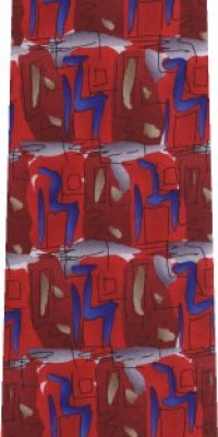 New Jerry Garcia Necktie 100% Silk Collection 53 Aztec Objects New Jerry Garcia Necktie 100% Silk Collection 53 Aztec Objects