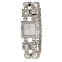 GUESS Women's W85005L1 Stainless Steel Silver Dial Watch GUESS Women's W85005L1 Stainless Steel Silver Dial Watch