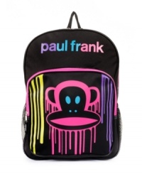 When it comes to sweet back-to-school style, don't monkey around. This hip backpack from Paul Frank can carry all her necessities. When it comes to sweet back-to-school style, don't monkey around. This hip backpack from Paul Frank can carry all her necessities.