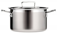 Le Creuset Tri-Ply Stainless Steel 4-1/4-Quart Covered Casserole/Stockpot Le Creuset Tri-Ply Stainless Steel 4-1/4-Quart Covered Casserole/Stockpot